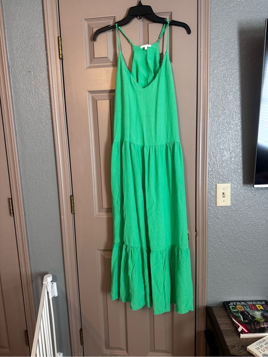 Gianni Bini Dresses & Skirts - Gianni Bini Emerald Green Tiered Maxi Dress